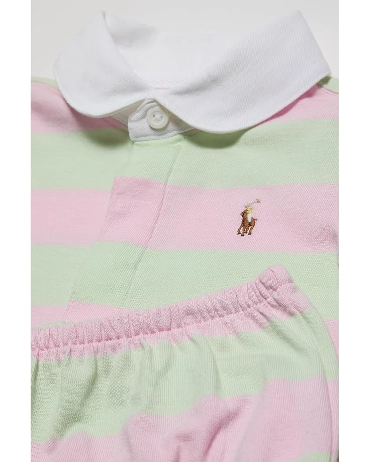 Polo Ralph Lauren Kids Cotton Jersey Rugby Dress (Infant) | Dresses 4 Polo Ralph Lauren Kids Cotton Jersey Rugby Dress (Infant) | Dresses - Image 2