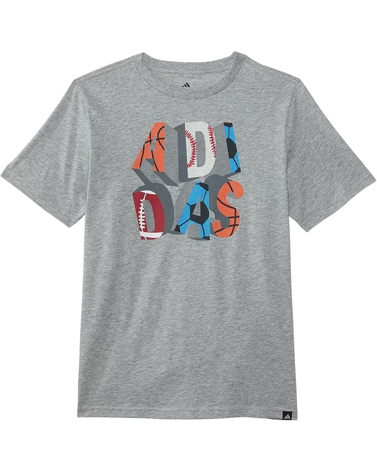 adidas Kids Lineage Dimension Heather Tee (Big Kids) | Shirts & Tops 3 adidas Kids Lineage Dimension Heather Tee (Big Kids) | Shirts & Tops