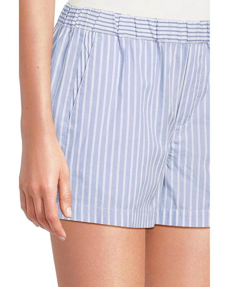 Madewell Boxer Pull-on - Blue Mixed Stripe | Shorts 6 Madewell Boxer Pull-on - Blue Mixed Stripe | Shorts - Image 4