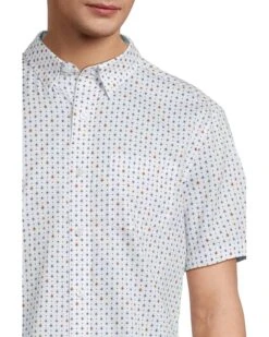 Johnston & Murphy Short Sleeve Ditsy Floral Print Shirt | Shirts & Tops -Daily Wear Shop 81sS9JQ44kL. AC SR736920