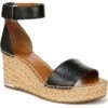 Franco Sarto Clemens Raffia Espadrille Wedge Heel Sandals | Heels