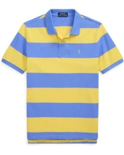 Polo Ralph Lauren Kids Striped Cotton Mesh Polo Shirt (Big Kid) | Shirts & Tops 5 Polo Ralph Lauren Kids Striped Cotton Mesh Polo Shirt (Big Kid) | Shirts & Tops -Daily Wear Shop 81t7Ulzy44L. AC SR736920