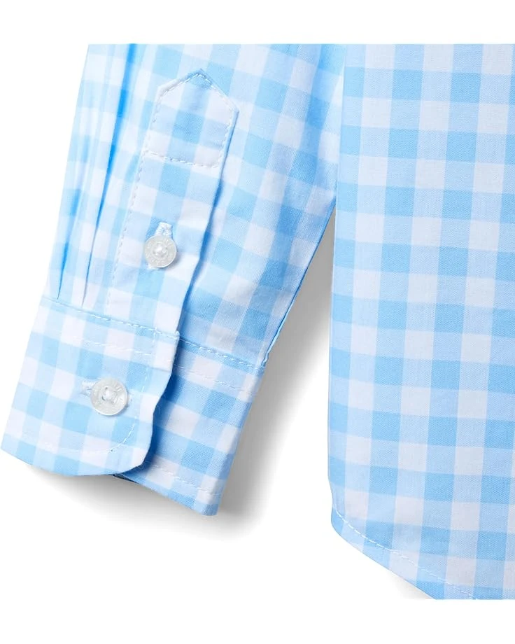 Janie and Jack Gingham Button-Down Shirt (Toddler/Little Kid/Big Kid) | Shirts & Tops 6 Janie and Jack Gingham Button-Down Shirt (Toddler/Little Kid/Big Kid) | Shirts & Tops - Image 4