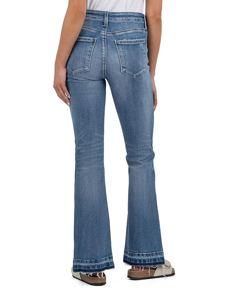 KUT from the Kloth Stella High Rise Fab Ab Flare Released Hem | Jeans 4 KUT from the Kloth Stella High Rise Fab Ab Flare Released Hem | Jeans - Image 2