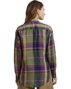 Lauren Ralph Lauren Relaxed Fit Plaid Linen Shirt | Shirts & Tops 7 Lauren Ralph Lauren Relaxed Fit Plaid Linen Shirt | Shirts & Tops -Daily Wear Shop 81ud7g6MpUL. AC SR736920