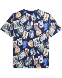 Polo Ralph Lauren Kids Baseball-Print Cotton Jersey Tee (Big Kid) | Shirts & Tops -Daily Wear Shop 81wYsxR5GL. AC SR736920