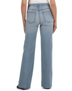 KUT from the Kloth Petite Jeans High-Rise Wide Leg Clean Hem in Ensured 8 KUT from the Kloth Petite Jeans High-Rise Wide Leg Clean Hem in Ensured -Daily Wear Shop 81wtSC7AdcL. AC SR736920