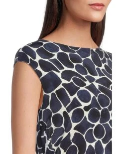 NIC+ZOE Geo Pebble Side Ruche Dress | Dresses -Daily Wear Shop 81yGpBuxi2L. AC SR736920