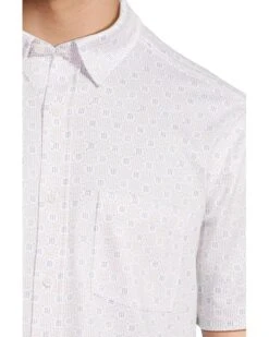 Johnston & Murphy Short Sleeve XC Flex Birdseye Mini Dot Print Button Front Shirt | Shirts & Tops -Daily Wear Shop 81yQxXB5aL. AC SR736920