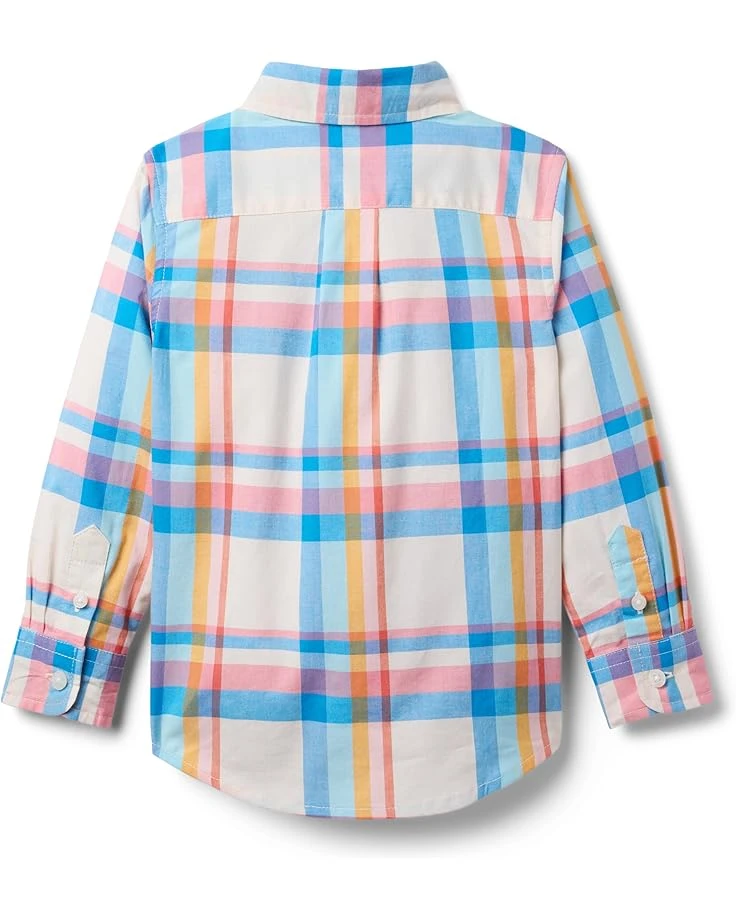 Janie and Jack Madras Plaid Button-Down Shirt (Toddler/Little Kid/Big Kid) | Shirts & Tops 4 Janie and Jack Madras Plaid Button-Down Shirt (Toddler/Little Kid/Big Kid) | Shirts & Tops - Image 2