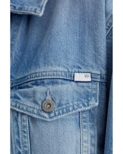 AG Jeans Ramie Oversized Trucker Jacket | Coats & Outerwear -Daily Wear Shop 917ZKIphIL. AC SR736920