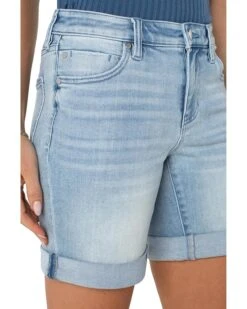 Liverpool Los Angeles Marley Girlfriend Shorts With Rolled Cuff -Daily Wear Shop 9189jLu4qlL. AC SR736920