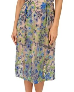 Adrianna Papell Embroidered Fit-and-Flare | Dresses -Daily Wear Shop 918w fVlxsL. AC SR736920