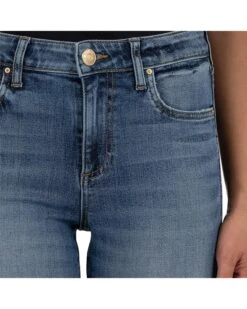 KUT from the Kloth Kelsey High Rise Ankle Flare- Wide Hem Side Inset | Jeans 9 KUT from the Kloth Kelsey High Rise Ankle Flare- Wide Hem Side Inset | Jeans -Daily Wear Shop 91HrMtw8XL. AC SR736920