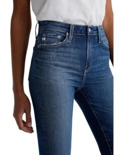 AG Jeans Farrah Mid Rise Crop Boot Jeans in 11 Years Memory -Daily Wear Shop 91OLvR8ZsnL. AC SR736920