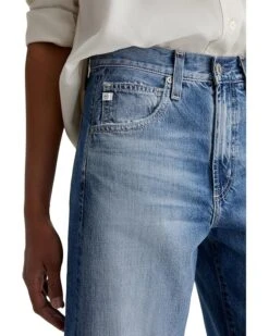 AG Jeans Hattie High Rise Crop Barrel in Gemini | Jeans -Daily Wear Shop 91RSFD67LaL. AC SR736920