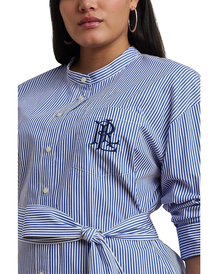 Lauren Ralph Lauren Plus Size Kinley Long Sleeve Day Dress | Dresses 5 Lauren Ralph Lauren Plus Size Kinley Long Sleeve Day Dress | Dresses - Image 3