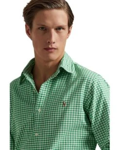 Polo Ralph Lauren Classic Fit Gingham Oxford Shirt | Shirts & Tops -Daily Wear Shop 91bvXtx6o4L. AC SR736920