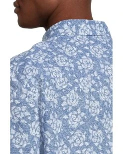 Johnston & Murphy Short Sleeve Rose Print Linen Shirt | Shirts & Tops -Daily Wear Shop 91iIzrQkGuL. AC SR736920