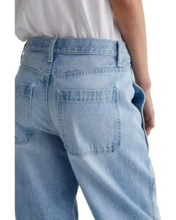 AG Jeans Mercer High Rise Cuffed Barrel Jeans in Sunset Blues 10 AG Jeans Mercer High Rise Cuffed Barrel Jeans in Sunset Blues -Daily Wear Shop 91pfxKOeIBL. AC SR736920