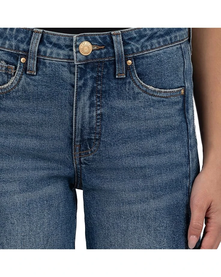 KUT from the Kloth Meg High-Rise Fab Ab Wide Leg Roll Up | Jeans 6 KUT from the Kloth Meg High-Rise Fab Ab Wide Leg Roll Up | Jeans - Image 4