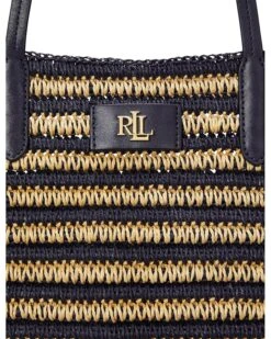 Lauren Ralph Lauren Striped Straw Large Brie Tote Bag | Handbags -Daily Wear Shop 91uVVWS0iZL. AC SR736920