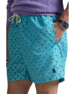 Polo Ralph Lauren Traveler Stretch Classic Fit Swim Trunk | Swimwear -Daily Wear Shop 91w6UbRgVCL. AC SR736920