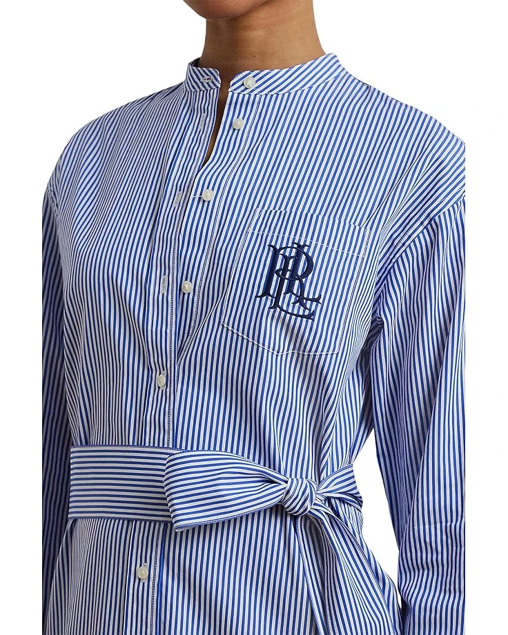 Lauren Ralph Lauren Striped Belted Broadcloth Shirtdress | Dresses 5 Lauren Ralph Lauren Striped Belted Broadcloth Shirtdress | Dresses - Image 3